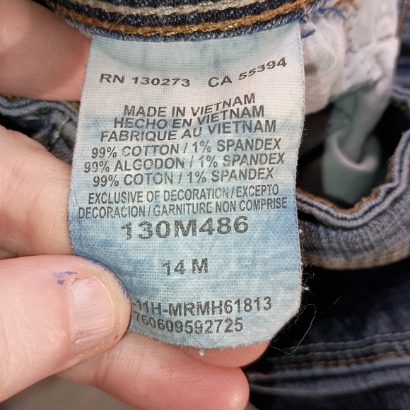 2/$30 RIDERS by LEE cute casual jeans-(#838) - Picture 3 of 6